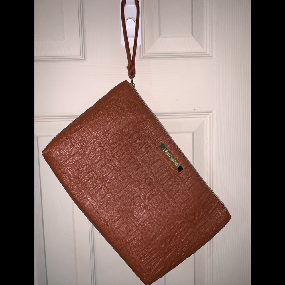Brown Steve Madden Weekend Pouch